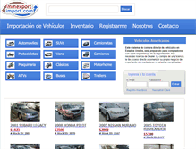 Tablet Screenshot of mmexportimport.com